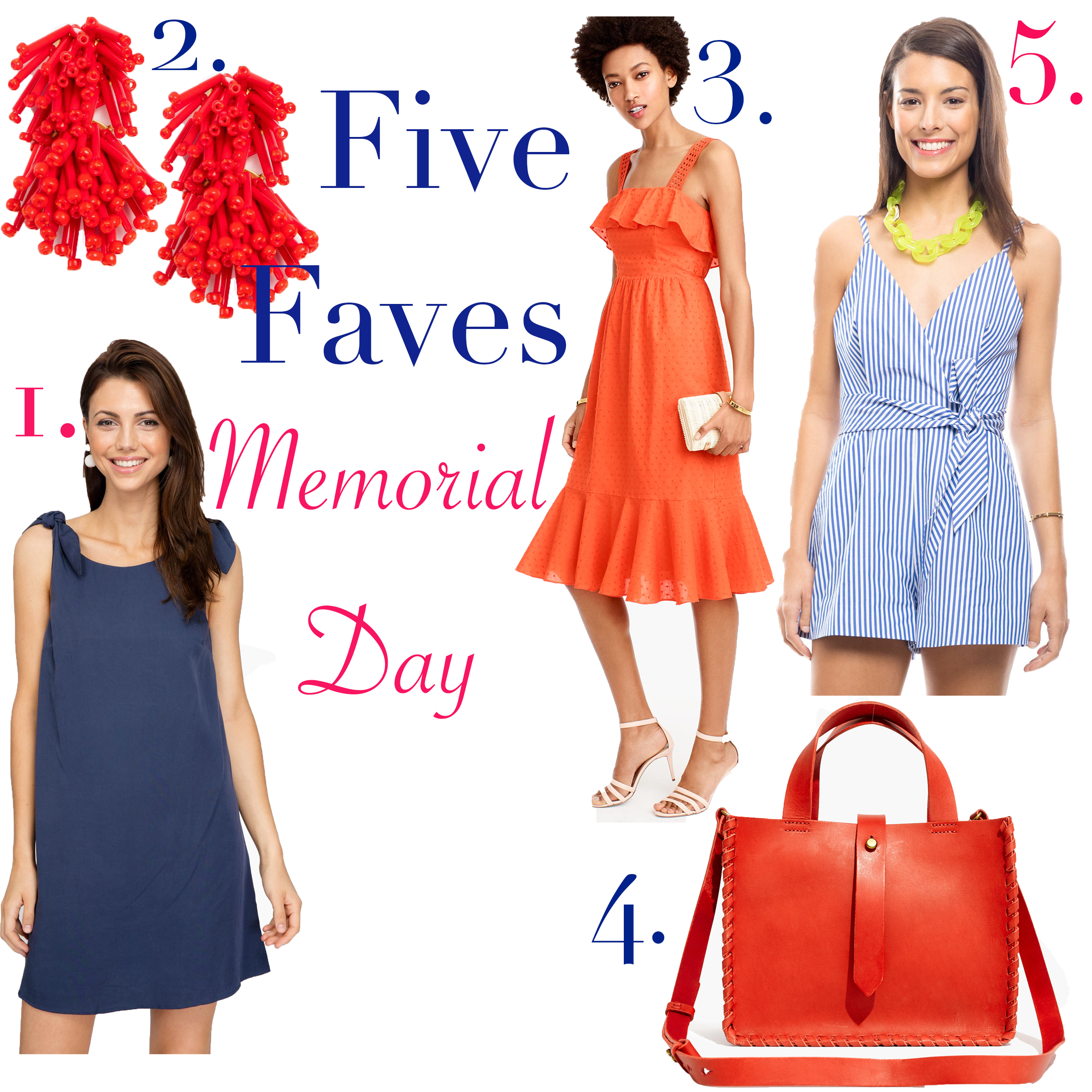 Five Faves~ Memorial Day!