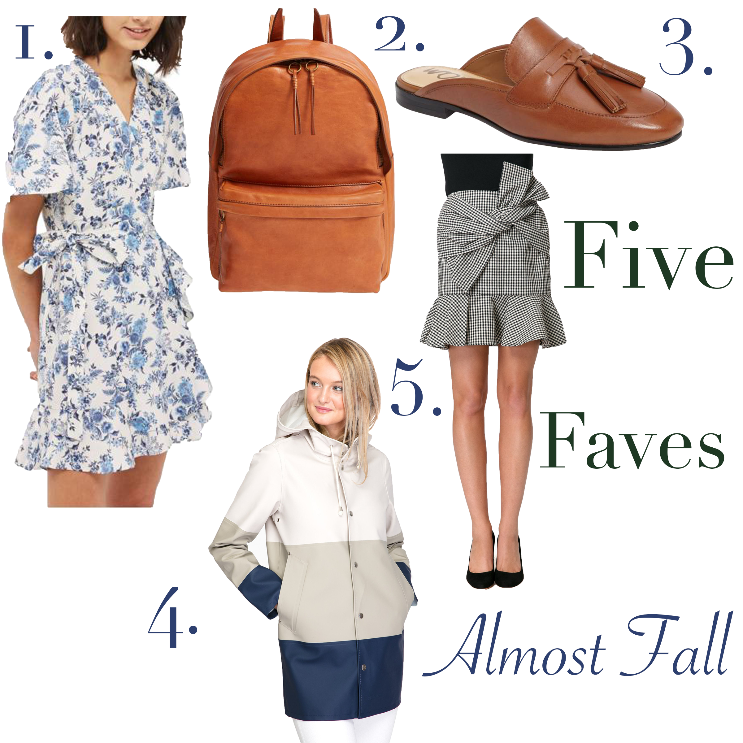 Five Faves~ Gearing Up For Autumn