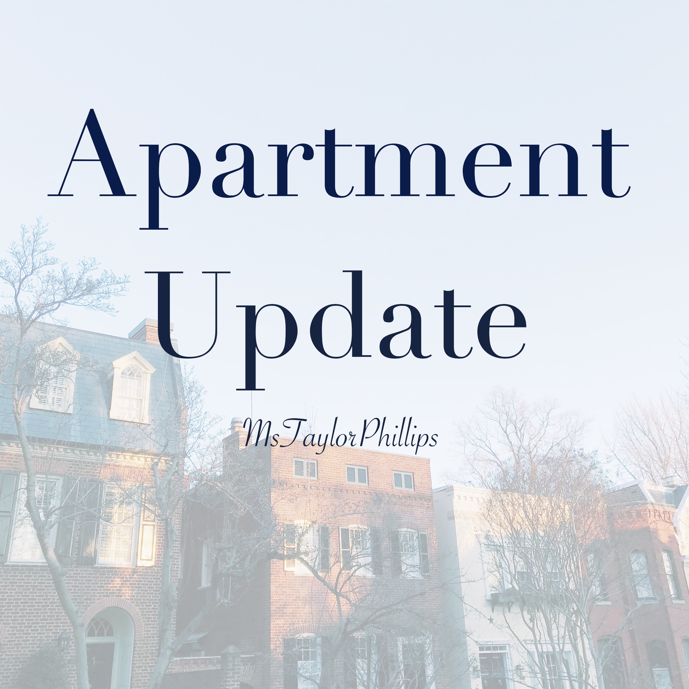 Apartment Update~ January